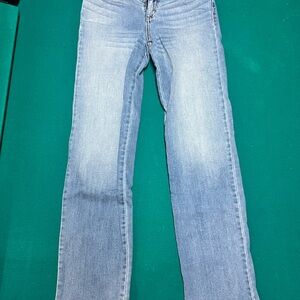 Fashionova light blue wash straightleg jeans